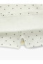 High Waist Interlock Polka Dot Mini Sports Shorts Skirt - 5