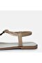 Large Size Women's Sandals 41-42-43-44-Beige - 6