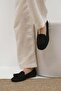 Hazel Black Color Tasseled Women's Loafer - 2