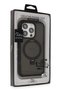Ilkeshop iPhone 15 Pro Zorda Airbag Cover with Magsafe Stand - (131855) Titanium Gray - 4