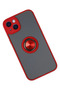 Ilkeshop New iPhone 14 Case Montreal Ringed Silicone Cover (171035) - Red - 3
