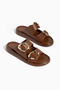 Talya Daily Orthopedic Women's Double Buckle Slippers - 5