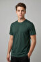 Men's 5-Pack Crew Neck Short Sleeve Basic Comfort T-Shirt Khaki - Nefti - Brown - Yellow - Smoked - 2
