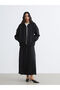 Elastic Waist Crepe Pleated Skirt