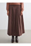 Esvab • Modern & Distinctive Belted Poplin Pleated Skirt - 3