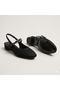 (Park Moda) Closed Toe Women's Shoes with Stone Detail Black