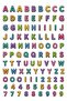 Colorful Alphabet Educational Sticker Set – Letter Learning Sticker Set (200+ Pieces, 4 Sheets) - 2