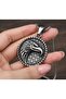 Stainless Steel Anthracite Color Symbol of Strength and Freedom Eagle Pendant - 5