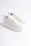 Alessi Lace-Up Orthopedic Sole Women's Sneaker Sports Shoes Cbt - Off White - 4