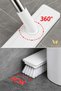 (360 Degrees) Rotating Head Hard-Bristled Floor Brush with Squeegee for Carpet, Tile, Bathroom Cleaning - 5