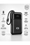 باور بانك SP10000 بسعة 10000mAh مع كيبل Type-C + Lightning مدمج وشحن سريع