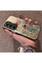 Infinix Hot 60I Compatible Silicone Edge Hard Back Anti-Fall Phone Case with Floral Pattern - 2