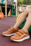 Genuine Leather Orthopedic Sole Velcro Boys' Sports Shoes - 5