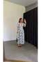 Lavi Large Polka Dot Dress Baby Blue