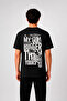 Back Printed Black T-Shirt