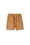 Boy's elastic waist gabardine shorts 1-5 years - 123214 - 2