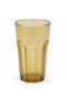 Elegance Tinted Yellow Acrylic Tumbler - Stylish Colour Finish Drinking Glass for Home & Outdoor Use 400 ml