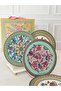 Porcelain Cake Plate Set of 6 19 cm Life - 6