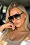 Unisex Precious Sunglasses Brown Green - 3