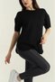 Oversize Short Sleeve Women's T-Shirt - 3