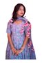 Lavender Floral Print Anarkali Suit Set with Dupatta - TRT1034 | Lavender-Size-M-38-Inches - 3
