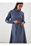 Nevavm Belted Striped Shirt Dress with a Difference - 2