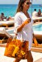 R&M Promotional Waterproof Transparent Pvc Women's Beach and Shoulder Bag - Deluxe Beach Bag with Thick Rope Handle - 4