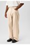 Mink Balloon Fit Gabardine Trousers - 2