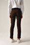 Slim Fit Fabric Trousers - 5