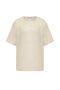 Striped Oversize Knitwear T-Shirt