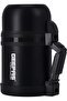 vacuum flask, 0.6l | stainless steel vacuum bottle keep hot & cold antibacterial topper & cup - 5