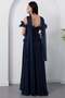 Strapless Collar Ruffle Chiffon Dress Drp562 - 7