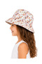 Girl's Floral Patterned Bucket / Fisherman's Bucket Hat 4-8 Years Old - 2