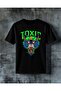 Toxic Monster Stale Printed Oversize T-Shirt