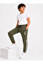 Mişil 23205-26 Boy's Stripe Detailed Jogger Sweatpants Comfortable Fit Elastic Cuff Sports Bottoms