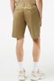 Men's Slim Fit Organic Cotton Bermuda Shorts Men's Slim Fit Cotton Bermuda Shorts Beige - 2