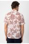 Floral Patterned Apaş Collar Men's Shirt - 4