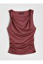 Mercan U-Neck Gathered Blouse (S5) - 5