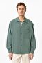 Linen blend relaxed fit men's shirt - 2