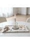 Designer Silver Metal & Acrylic Decorative Candle Holder for Home Styling – 18 cm - 3