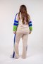 Women's Plus Size Garnished Tracksuit Set - 6