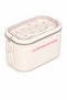 Ms-28 Stainless Steel 2-Tier Lunch Box with Compartments, Leak-Proof, 1550 Ml. Lunch Box Food Storage