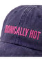 قبعة بيسبول مطرزة قابلة للغسل بتصميم ''IRONICALLY HOT'' - 3