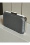 Anthracite Gray Platinum Anti-Scratch Matte Leather Women's Evening Dress Bag Wedding Engagement Graduation - 2