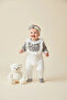 Soft Wild Nest Organic Baby Romper Set with Booties - 2