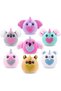 Eggzania Series 1 Surprise Egg Toy for Kids, Plush Baby Animal with 3+ Hidden Surprises, Collectible Characters, Fun Unboxing Gift for Kids, Cute Pocket-Size Toy for Girls Ages 3+ - 5