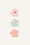 Girl's Floral 3-Piece Hair Clip H5309A8Ns - 2
