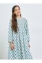 Girls Floral Print A-Line Maxi Dress - 2