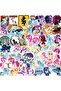 Bandai 50Pcs Pony Stickers Cute Cartoon Stickers Mobile Phone Cup Notebook Waterproof Decorative Han - 7