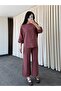 Kiremit 100% Cotton Belted Suit - 8726 - 3
